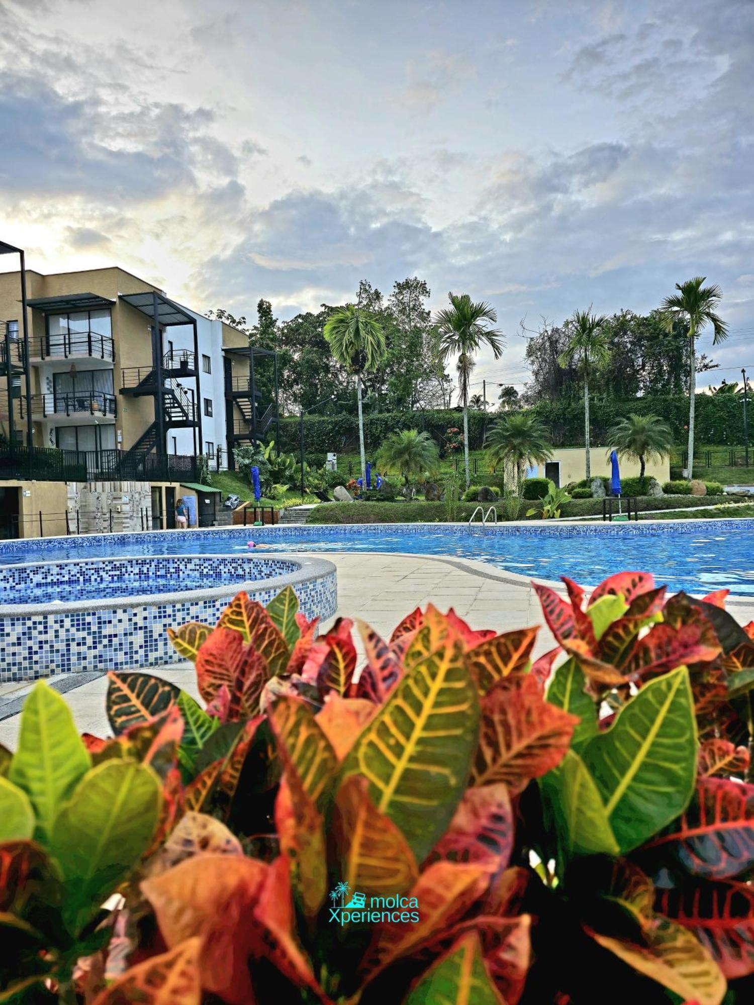 Apartamento Privado Vacacional A 5M Del Aeropuerto, 20 Minutos Del Parque Del Cafe Y Centro De Armenia Con 4 Piscinas, 3 Jacuzzi, Sauna By Molca Xperiences 3H מראה חיצוני תמונה
